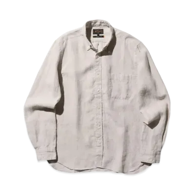 BEAMS B.D. LINEN SOLID "Natural"