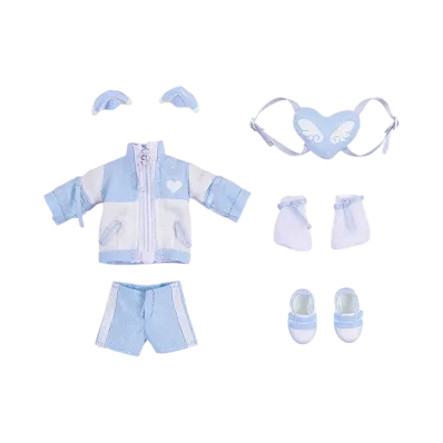 Good Smile Company "Nendoroid Doll" Outfit Set: Subculture Fashion Tracksuit (Pink/Blue)