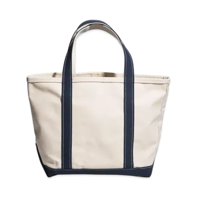 L.L.Bean Boat and Tote Bag Medium Made in USA "Blue"