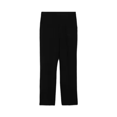 Max Mara Nepeta Virgin Wool Stretch Pants "Black"