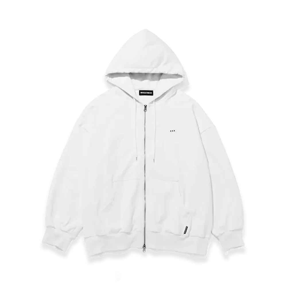 GOD SELECTION XXX Women's Zip Hoodie GXL-S26-CS-03 "White"