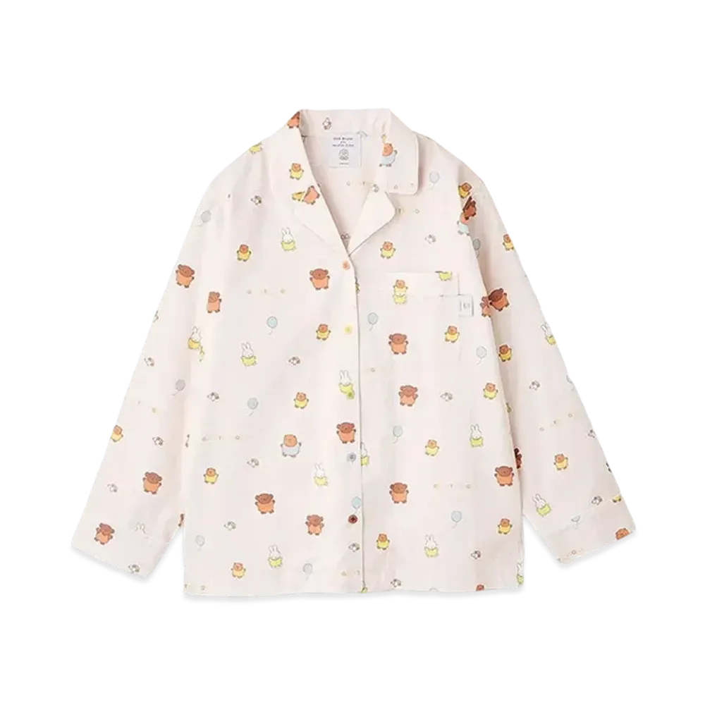 GELATO PIQUE x Dick Bruna All-Over Print Neru Shirt "Pink"