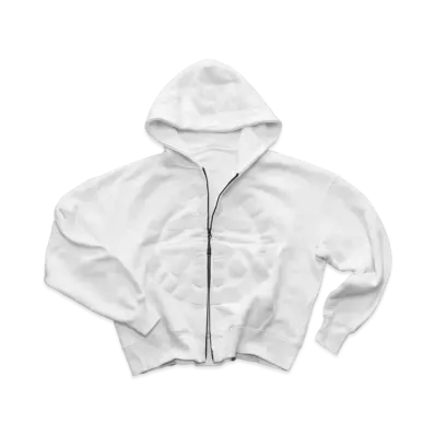 BEAMS FUTURE ARCHIVE x AELIZA Exclusive Zip Hoodie "White"