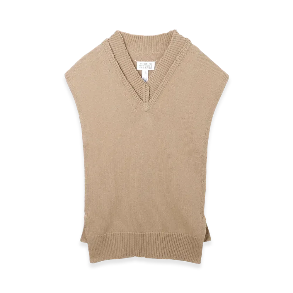 Maison Margiela Knit Vest "Beige"