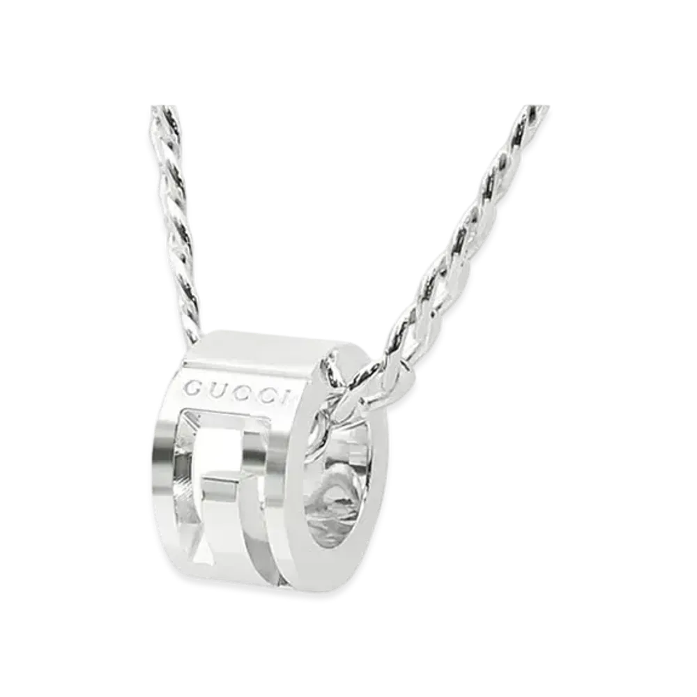 GUCCI G Ring Necklace "Silver"