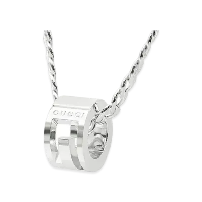 GUCCI G Ring Necklace "Silver"