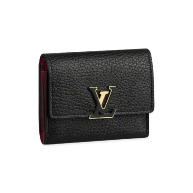 Louis Vuitton Capucines XS Wallet "Noir"