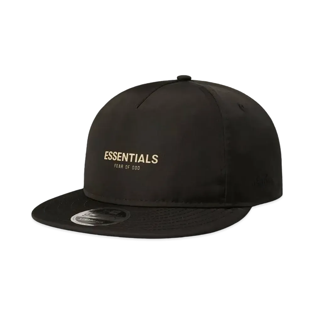 FEAR OF GOD ESSENTIALS NEW ERA RC 9FIFTY CAP "Black"