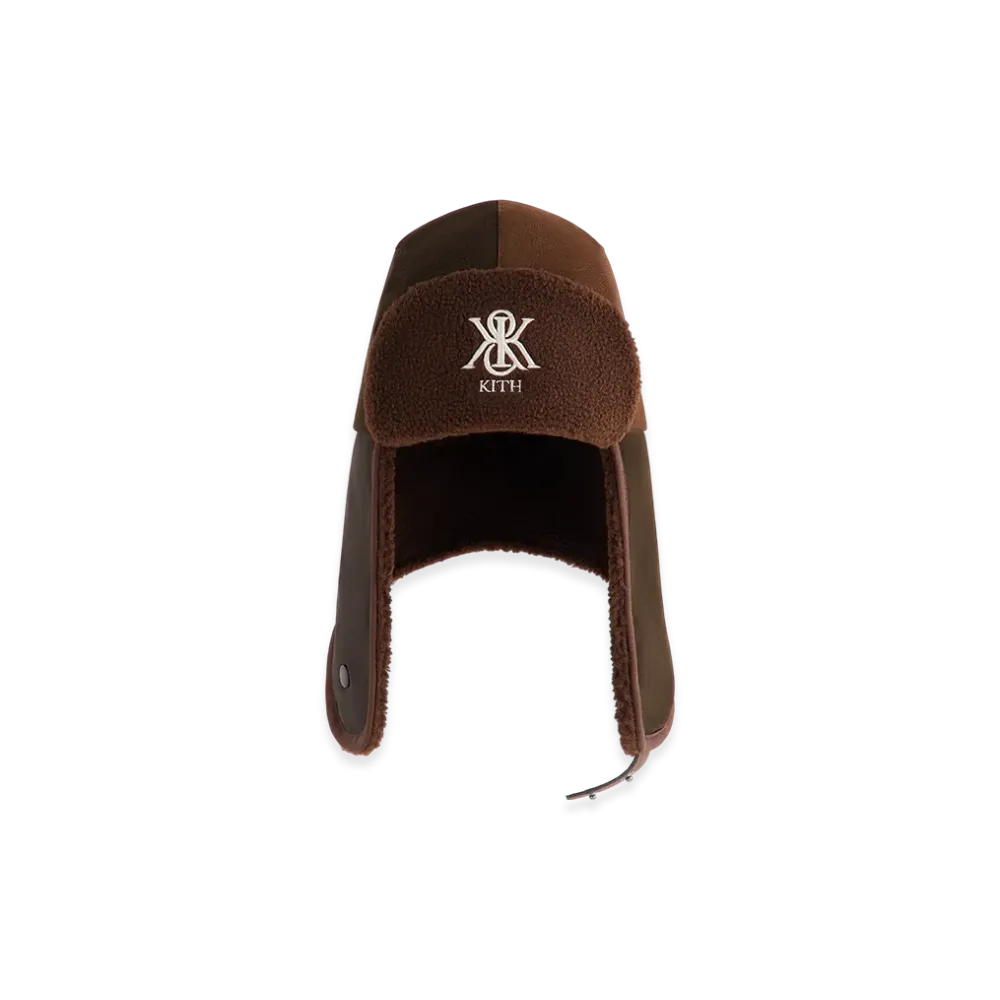 Kith Sherpa Lined Trapper Hat "Clever"