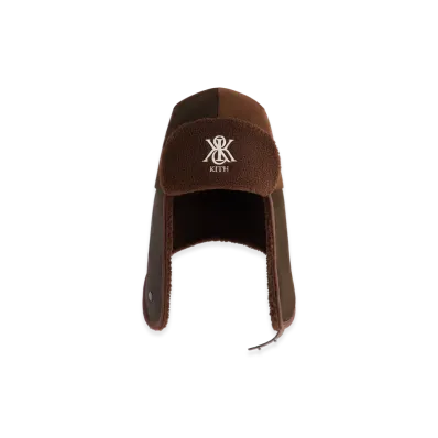 Kith Sherpa Lined Trapper Hat "Clever"