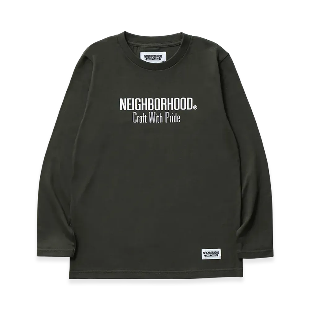NEIGHBORHOOD Ot. Tee LS-4 "Olive Drab"