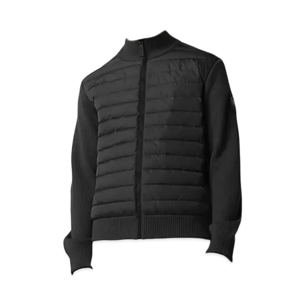 CANADA GOOSE HyBridge Knit Jacket Black Label "Black"