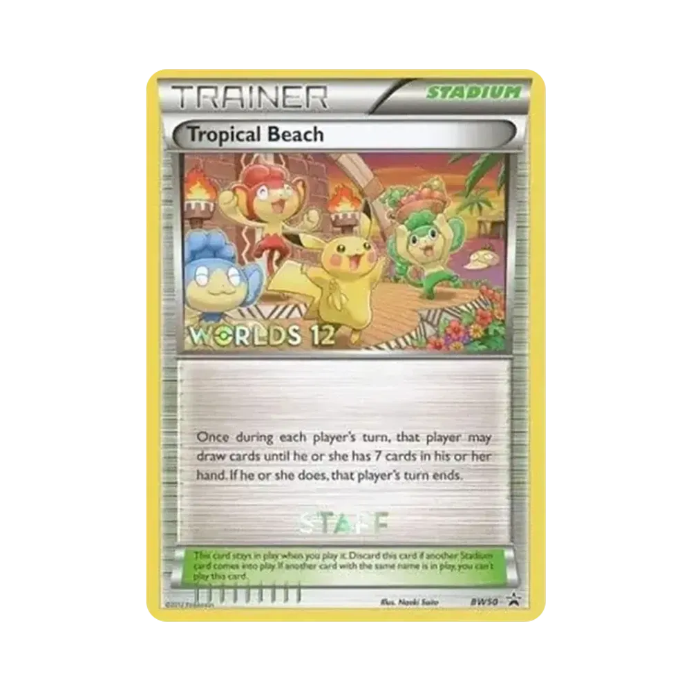 トロピカルビーチ P [BW50]【英語版】(ブラック&ホワイト「プロモーションカード」)