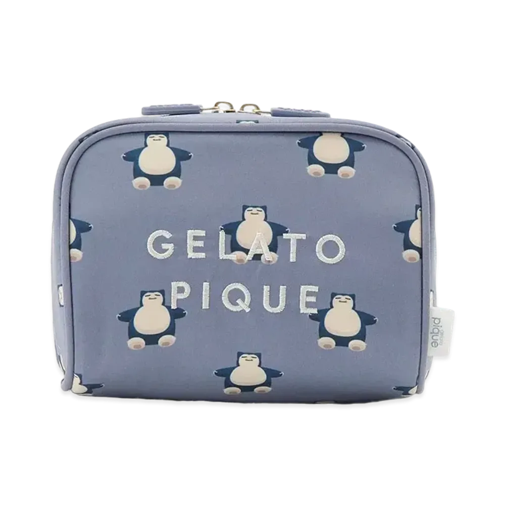 GELATO PIQUE x Pokemon All-Over Pattern Pouch "Navy"