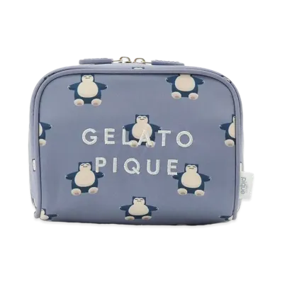 GELATO PIQUE x Pokemon All-Over Pattern Pouch "Navy"