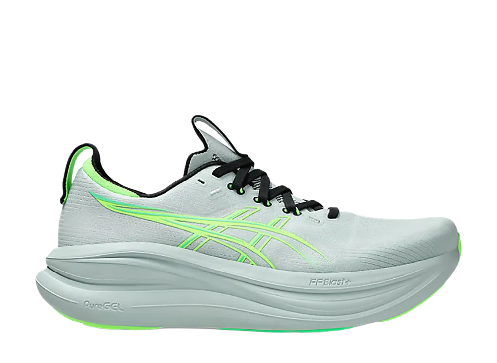 Asics Gel-Nimbus 28 Wide "Cold Moss/Illuminate Green"