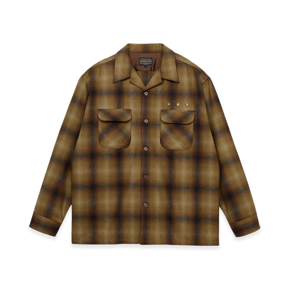 GDC x PENDLETON Collabo Check Shirts "Beige"