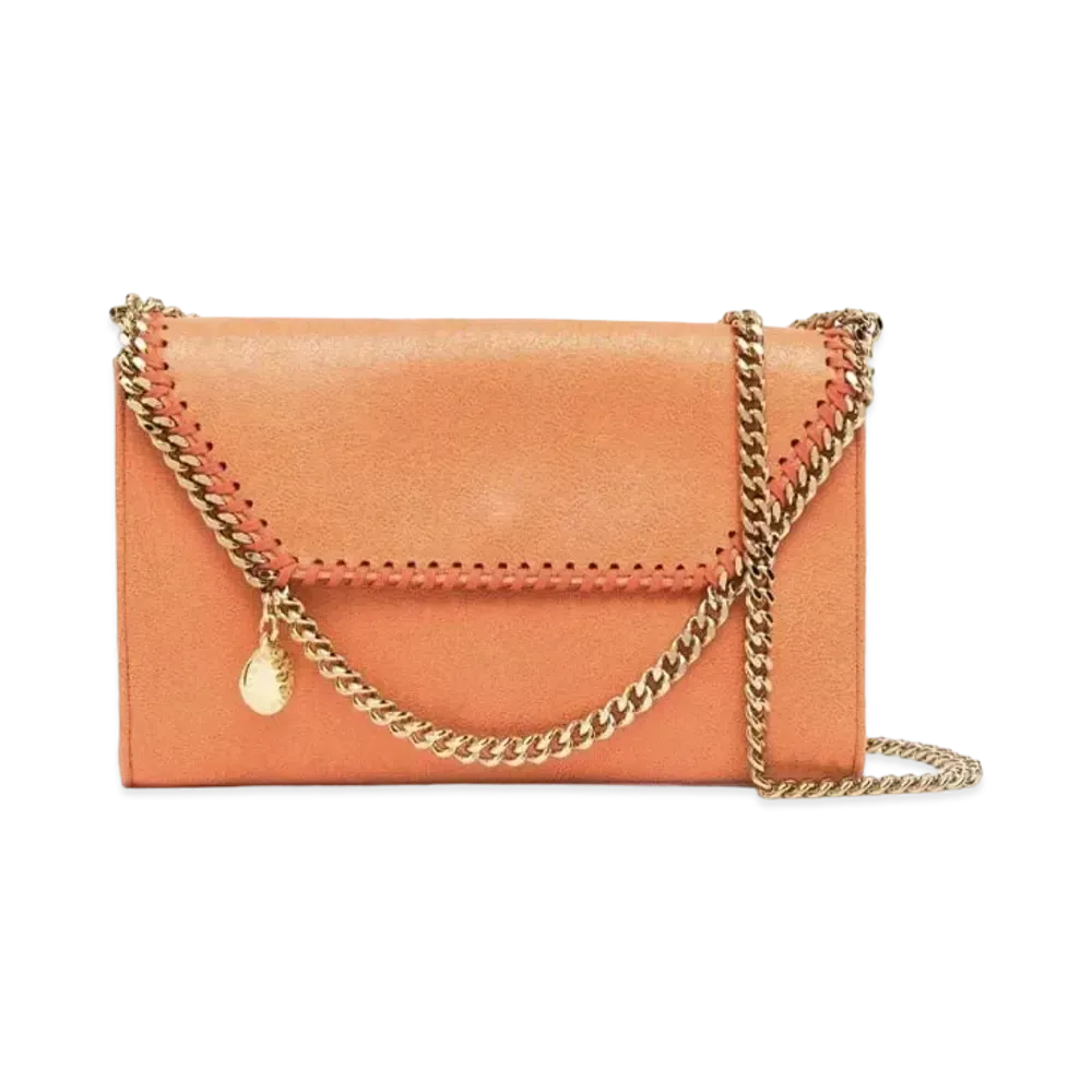 STELLA McCARTNEY Farabela Mini Shoulder Bag "Bright Orange"