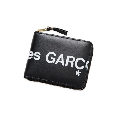 COMME des GARCONS Huge Logo Wallet "Black"