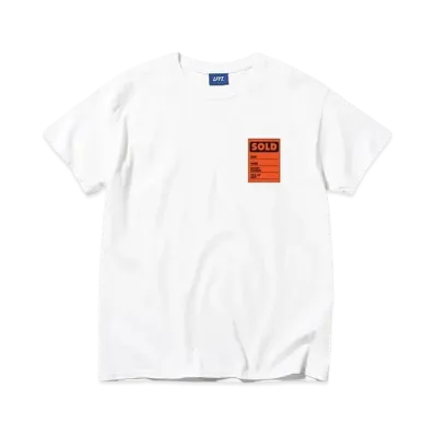 LFYT THROWBACK SOLD TAG TEE LE "WHITE"