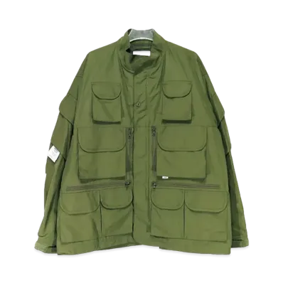 WTAPS 20AW Modular/Jacket/Nyco.Tussah "Olive"