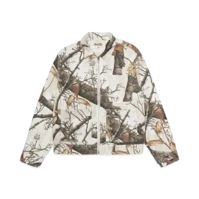 Stussy Zip Work Jacket Realtree Edge "Snow"