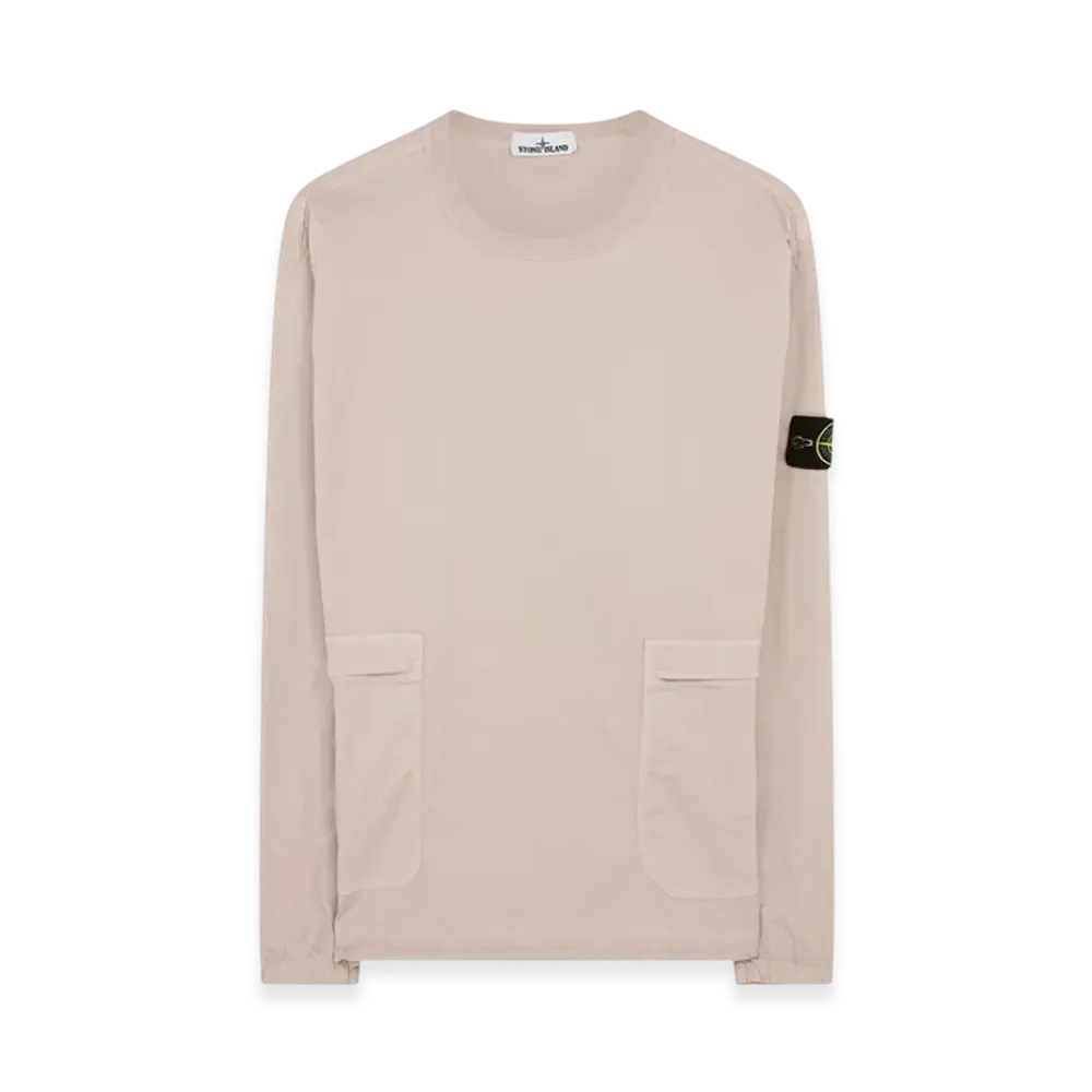 Stone Island 10619 Stretch Cotton Twill Overshirt - 21SS "Antique Rose"