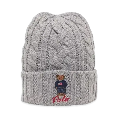 Polo Ralph Lauren Cable Bear Beanie "Grey"