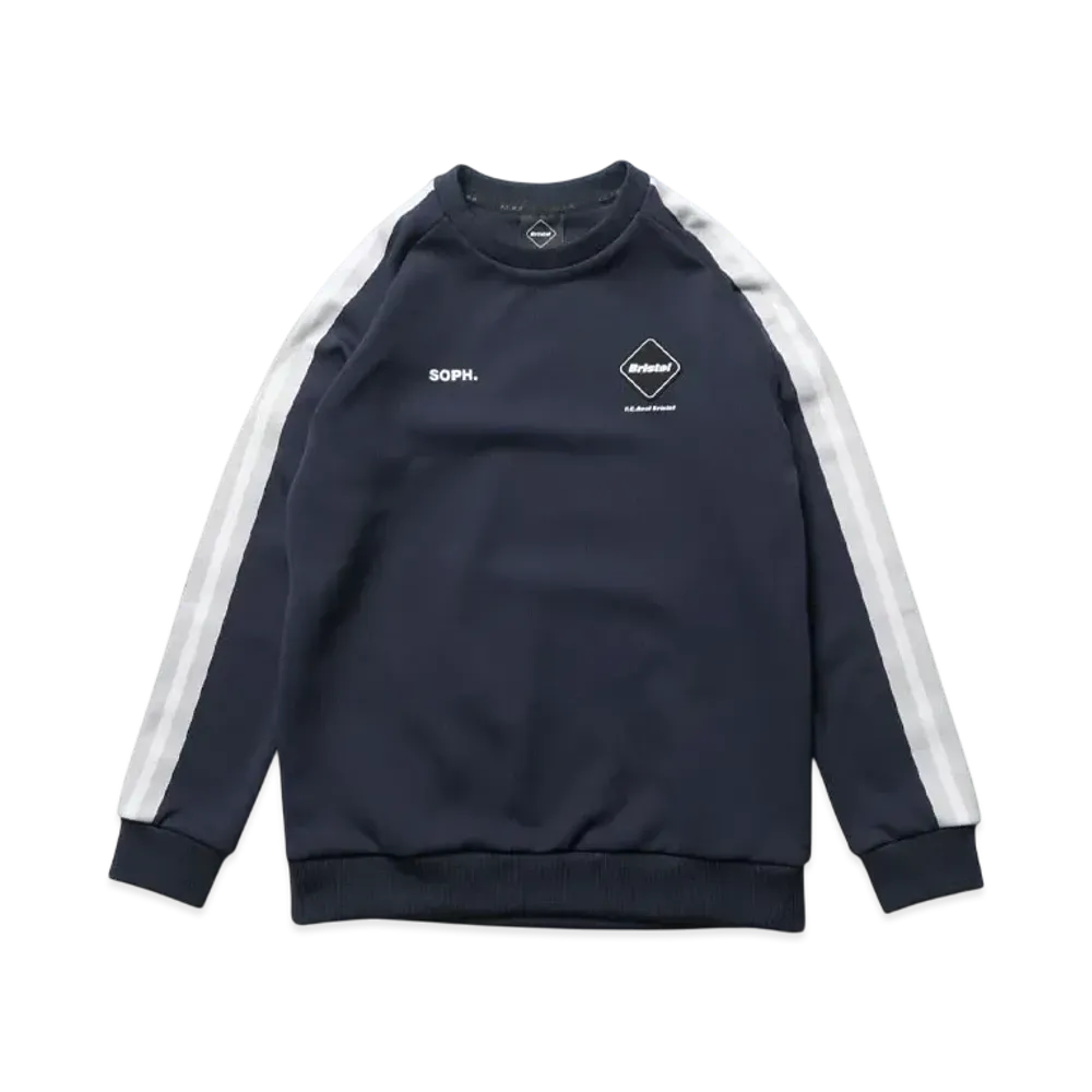 F.C.Real Bristol for Kids Training Track Crewneck Top "Navy"