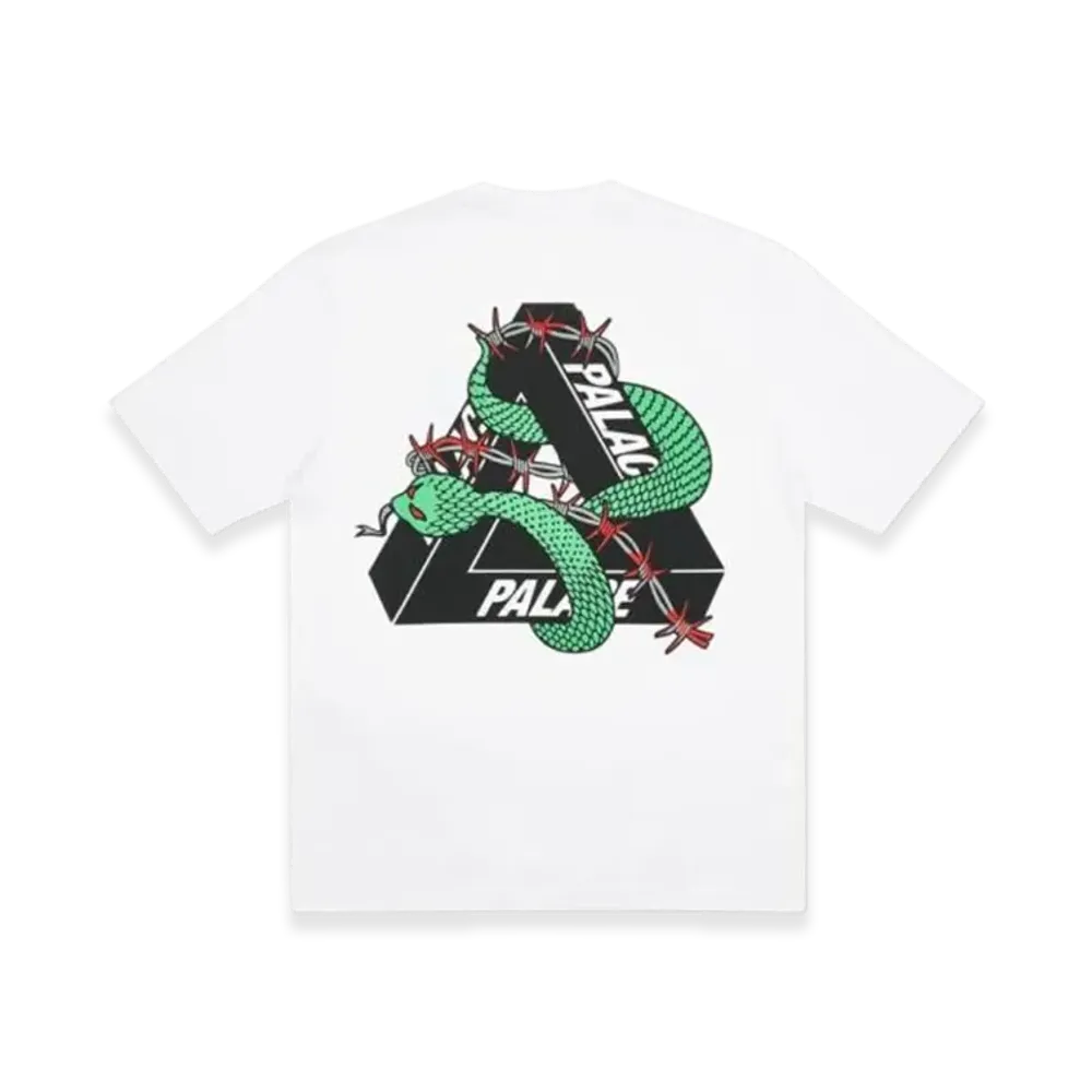 PALACE T-Shirt Hesh Mit Fresh "White"