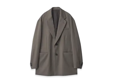 ssstein Oversized Single Breasted Long Jacket "Khaki Beige"