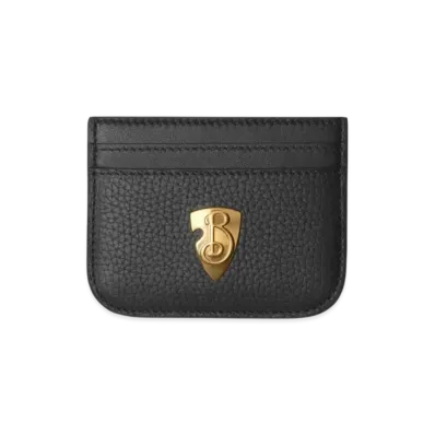 Burberry B Shield Card Case "Black"