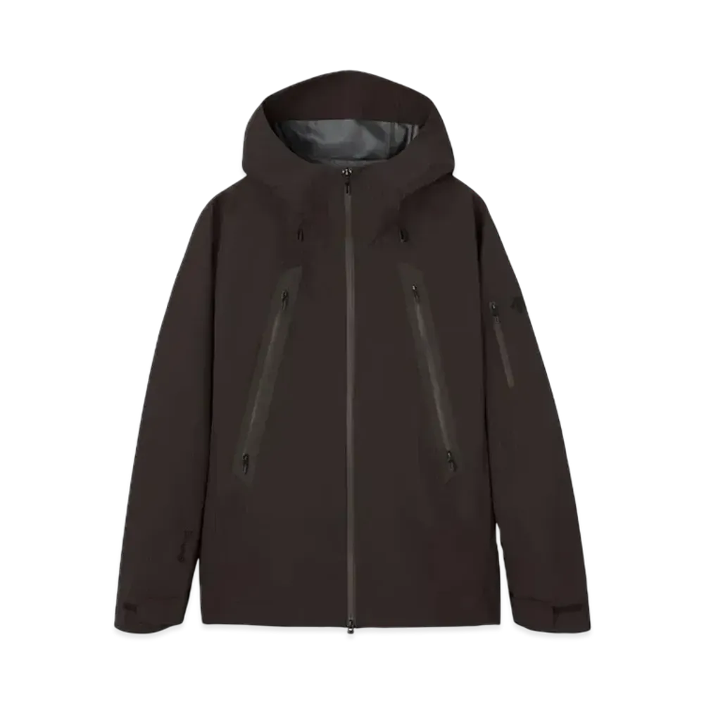 DESCENTE ALLTERRAIN Hardshell Jacket Goretex Pro Creas "Chocolate Plum"