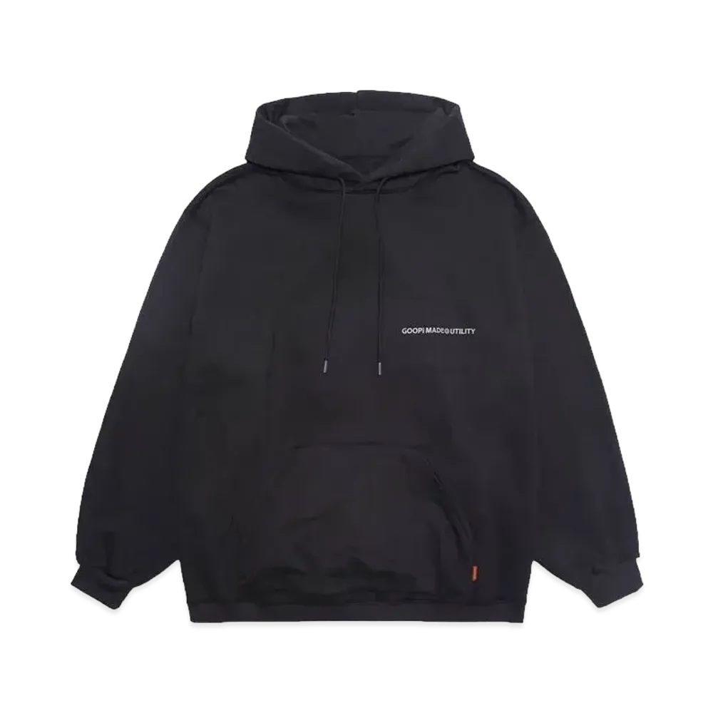 GOOPiMADE Shadow Paint Hoodie "Black"