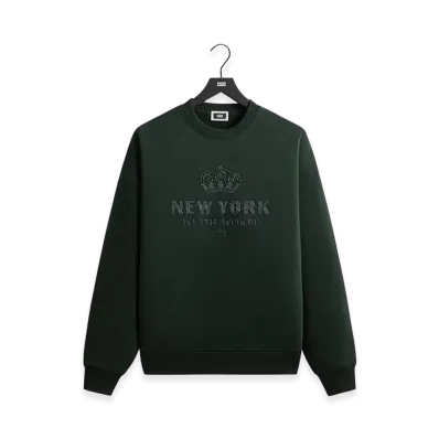 Kith New York To The World Crown Crewneck "Stadium"