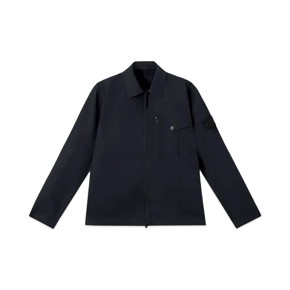 Stone Island Ghost 1200007 Weatherproof Cotton Canvas "Black"