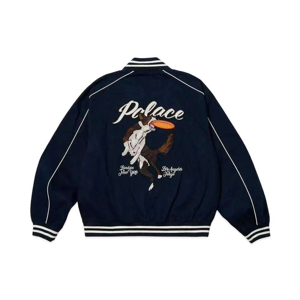 PALACE Catch It Bomber Jacket "Navy"