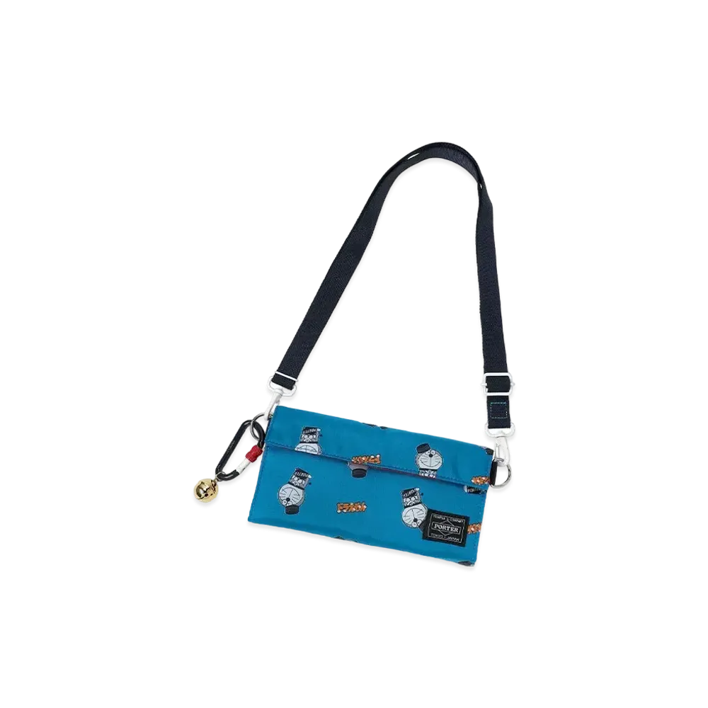 PORTER x Doraemon Long Wallet "Blue"