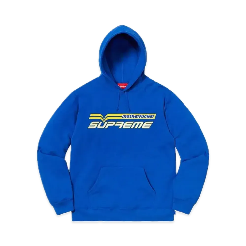 Supreme Motherfucker Hooded Sweatshirt "Royal"