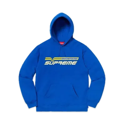 Supreme Motherfucker Hooded Sweatshirt "Royal"
