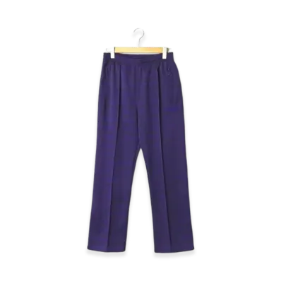 NEEDLES Track Pant Poly Jacquard Diamond "Purple"