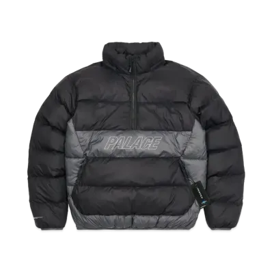 PALACE PAL-TEX HALF ZIP PUFFA "Black"
