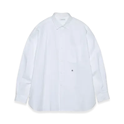 nanamica Regular Collar Wind Shirt "OffWhite"