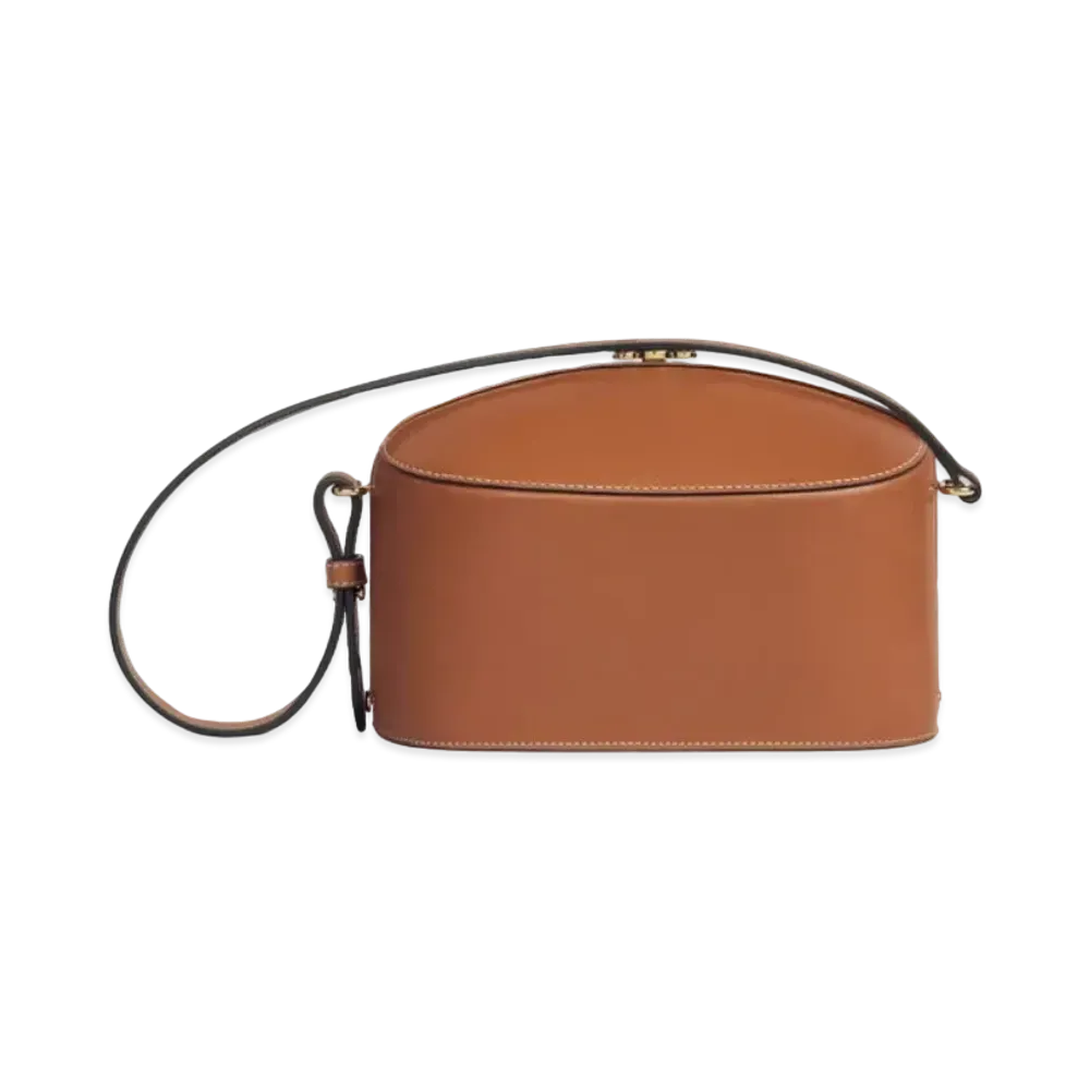 CELINE Lunch Box in Natural Calfskin "Tan"