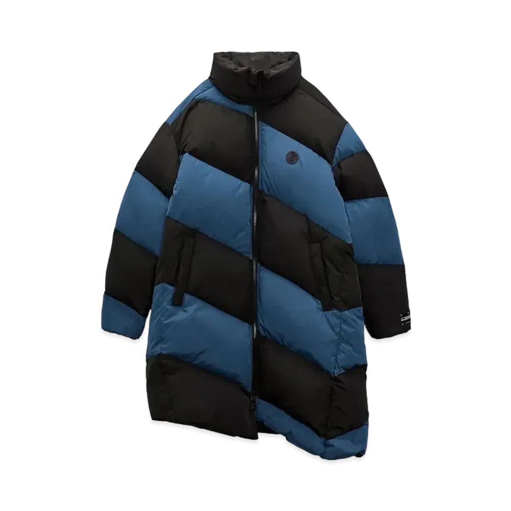 ADERERROR x ZARA Over Size Quilting Jacket "Blue/Black"