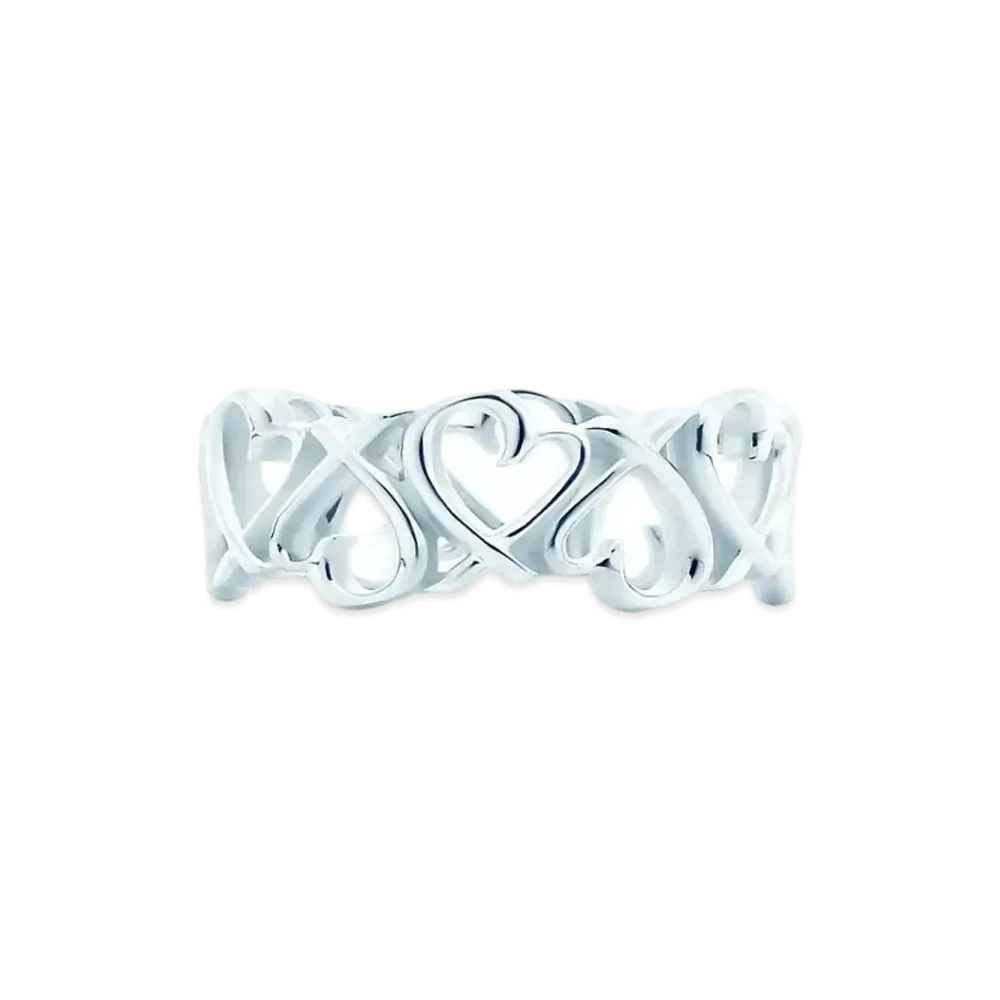 Tiffany & Co. Paloma Picasso Loving Heart Band Ring
