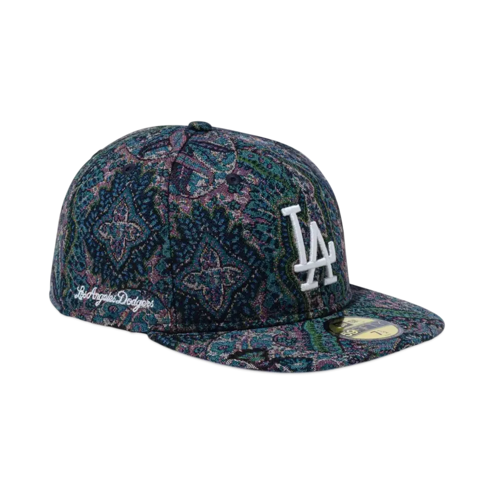 NEW ERA 59Fifty Soft Buckram Liberty Los Angeles Dodgers Gobelins "Blue"