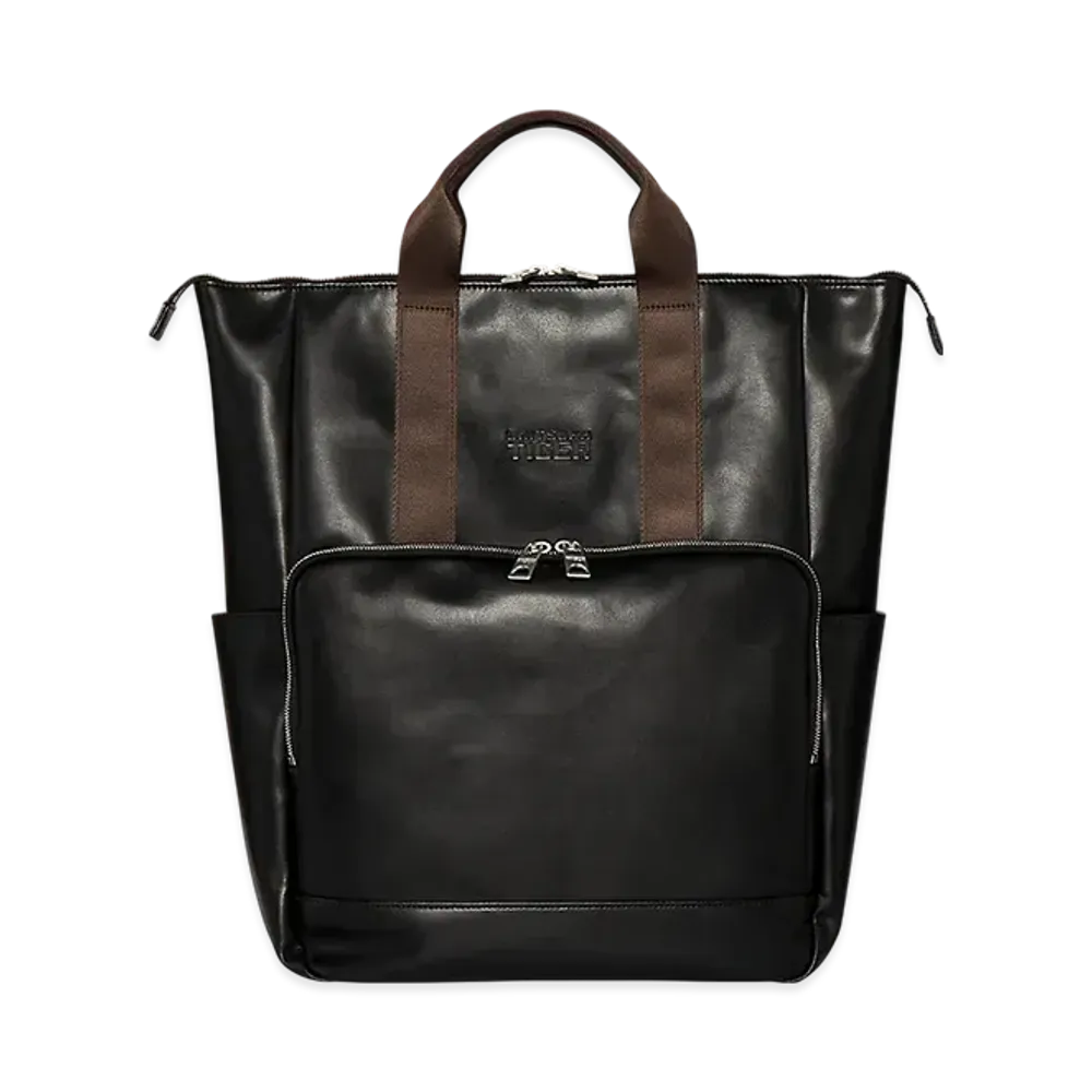 Onitsuka Tiger Tote Bag "Black/Brown"