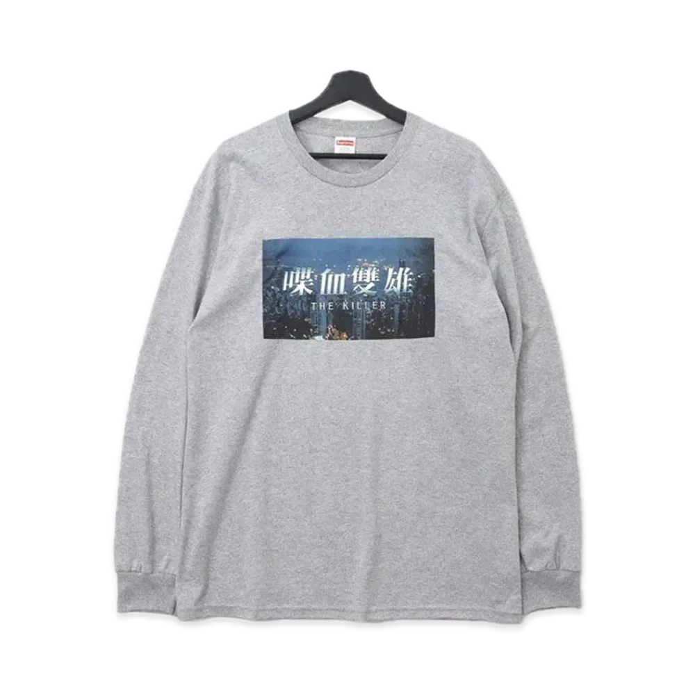 Supreme x The Killer L/S Tee "Grey"