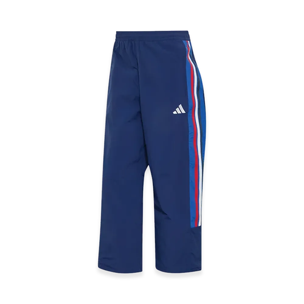adidas Stadium Colorblock Open Hem Track Pants "Dark Blue"